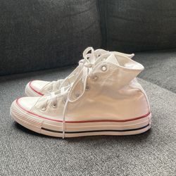 White Coverse High Top Canvas Chuck 70
