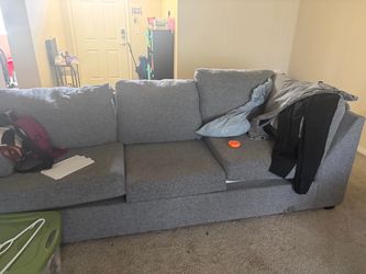 Gray Fabric  Sofa