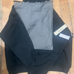 Essential Fear Of God Hoodie (black)