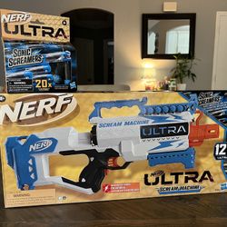 Nerf Ultra Scream With Extra Ammo 