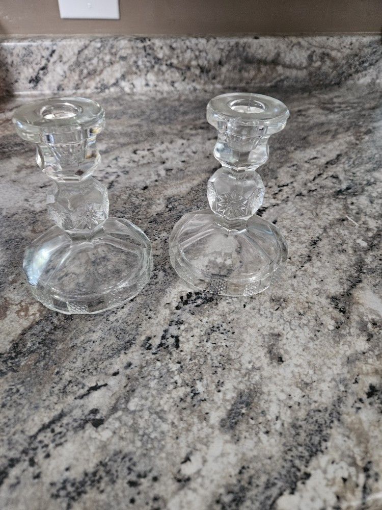 Crystal Candle Holders