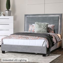 Queen Bed Frame With Mattress