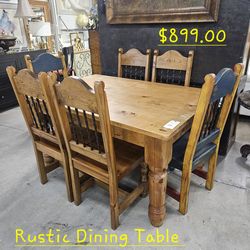 Table w6 chairsWe are located at 2811 East Bell road. Another Time Around Furniture.