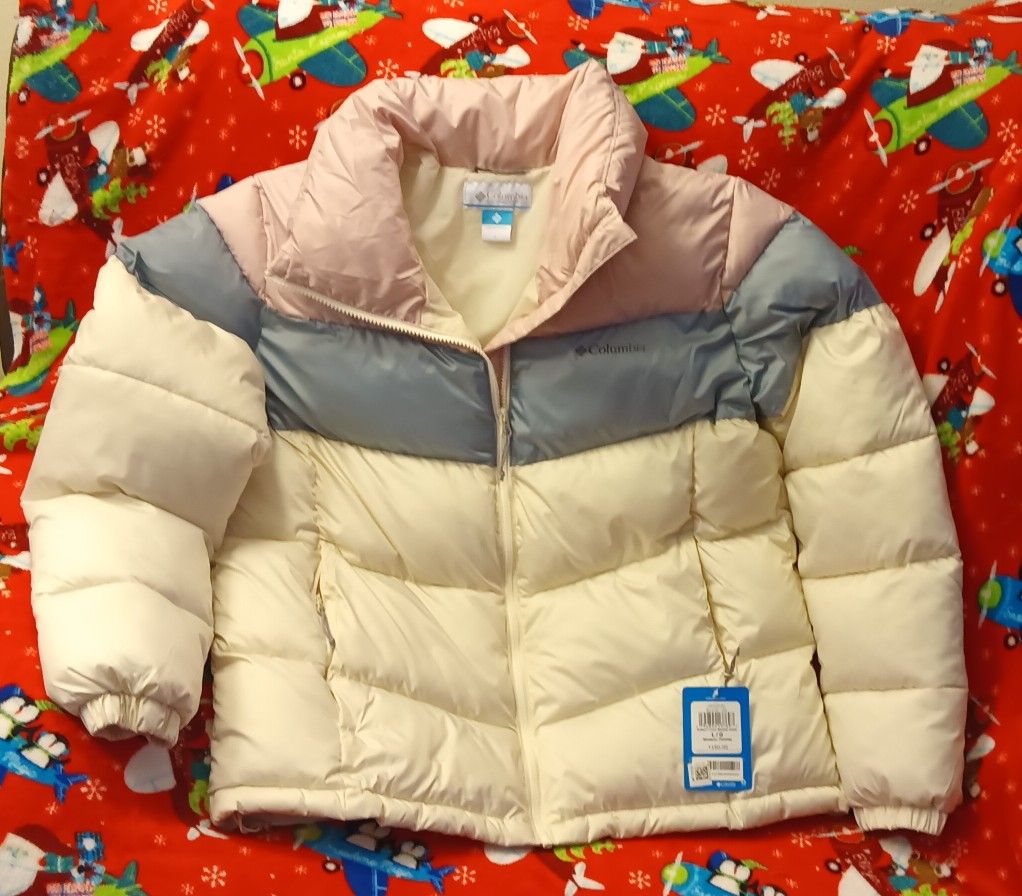 Columbia Puffer Jacket Womens, New $75
