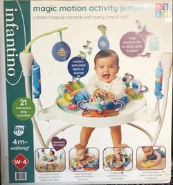 Magic motion, activity jumper