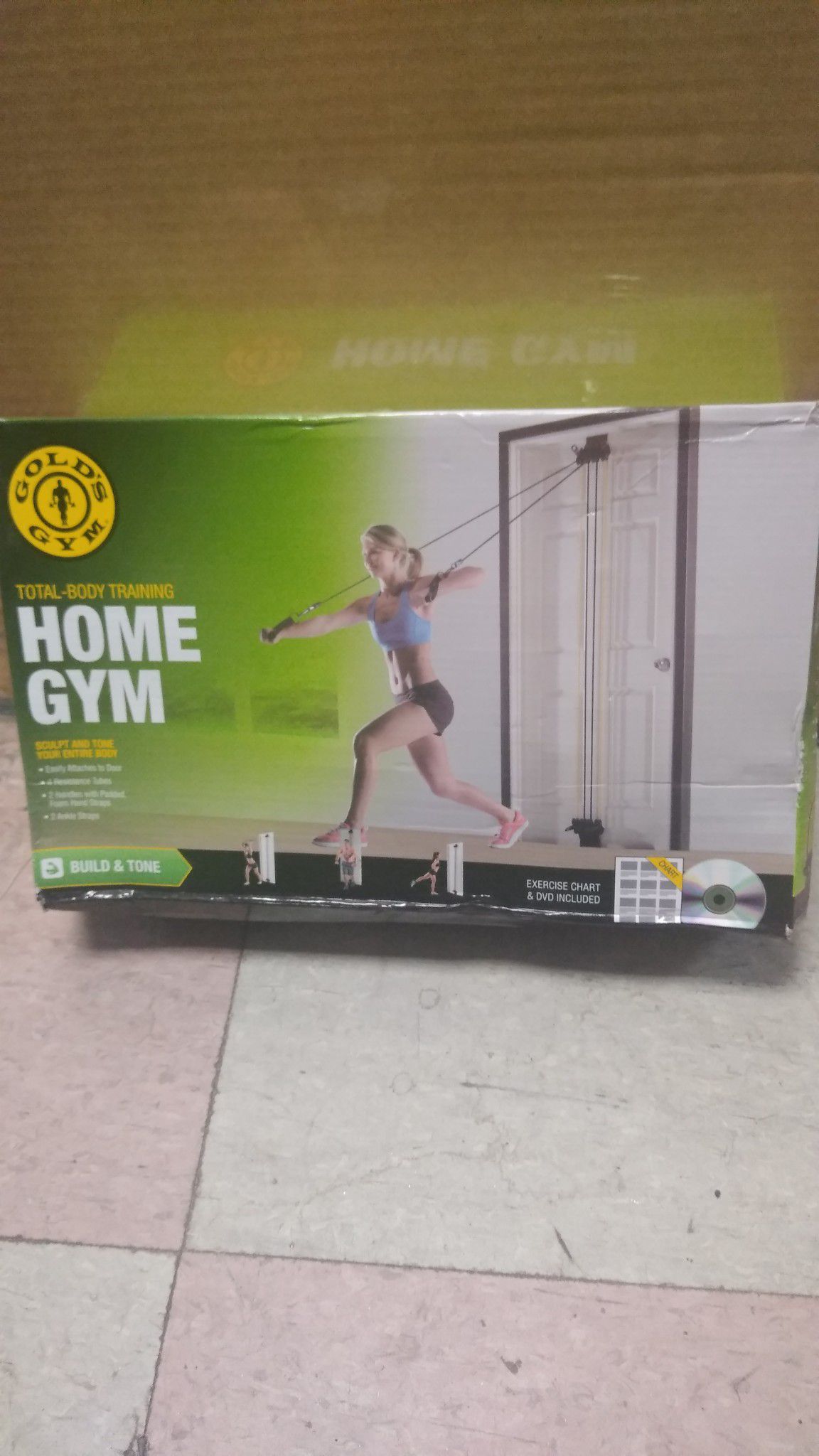 Gold's Gym total body training home gym