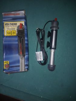 Marineland Visitherm 100 watt submersible heater
