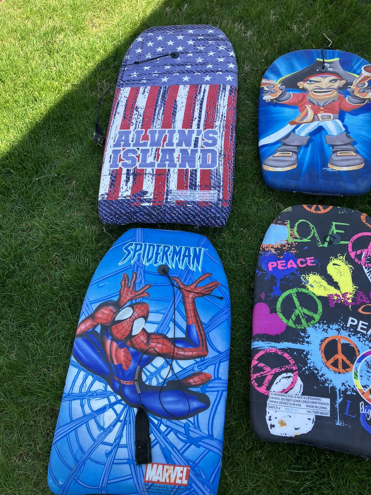 4 Water Fun Boogie Boards For 1 Price 