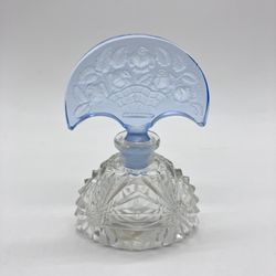 Vtg Crystal Perfume Bottle