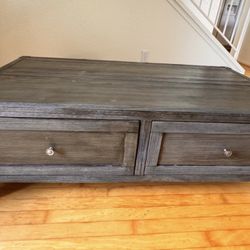 Ashley Todoe Lift-Top Coffee Table – Dark Gray – One Cosmetic Scratch