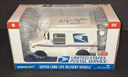 🔥Wayne Knight Signed Autographed USPS Post Office Diecast 1:24 car Beckett COA🔥