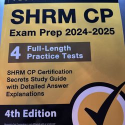 SHRM-CP Exam 2024 - 2025 Book