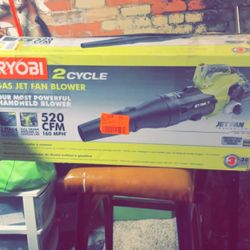 Ryobi 2 Cycle Has Jet Fan Blower