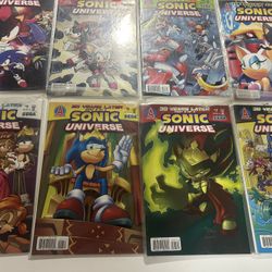 Sonic Universe Comic Lot #1-21