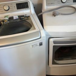 LG WASHER AND DRYER Invert Direct Drive 
