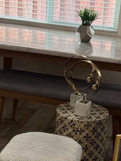 Modern Marble Top Dining Table