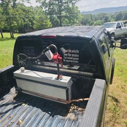 Diesel Metal Fuel Tank 20 Gallon Sits In A Rack & Can Be Bolted Down To Your Truck Or Flatbed