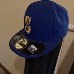 Seattle Mariners Hat Sz 7