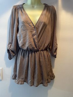Brown Sheer jumpsuit