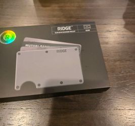 Ridge wallet