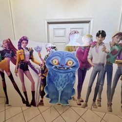 KPop Demon Hunters Netflix cutouts