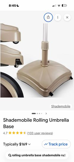 Rolling Umbrella Base