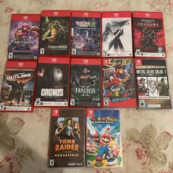 12 Game Lot / Switch 1 & Switch 2 Games (READ DESCRIPTION)