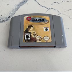 Razor Freestyle Scooter Blockbuster Exclusive N64  Authentic Mint Condition *Tested Working*
