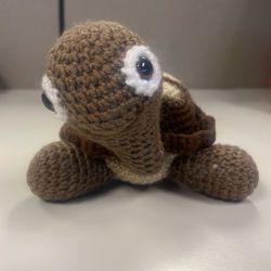 Hand Made Crochet Turtle