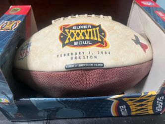 Super Bowl 38 football