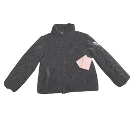 NWT Juicy Couture Kids Quilted Jacket Black Size Small 7/8