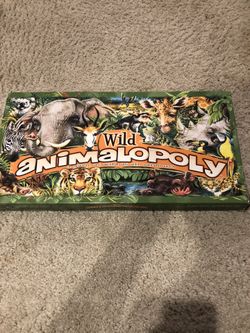 Wild Animalopoly Board Game
