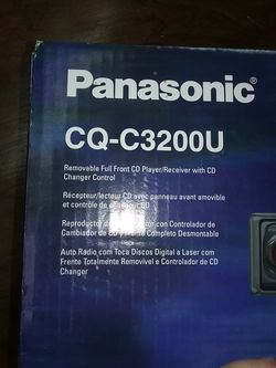 Panasonic Auto CD Player Receiver
