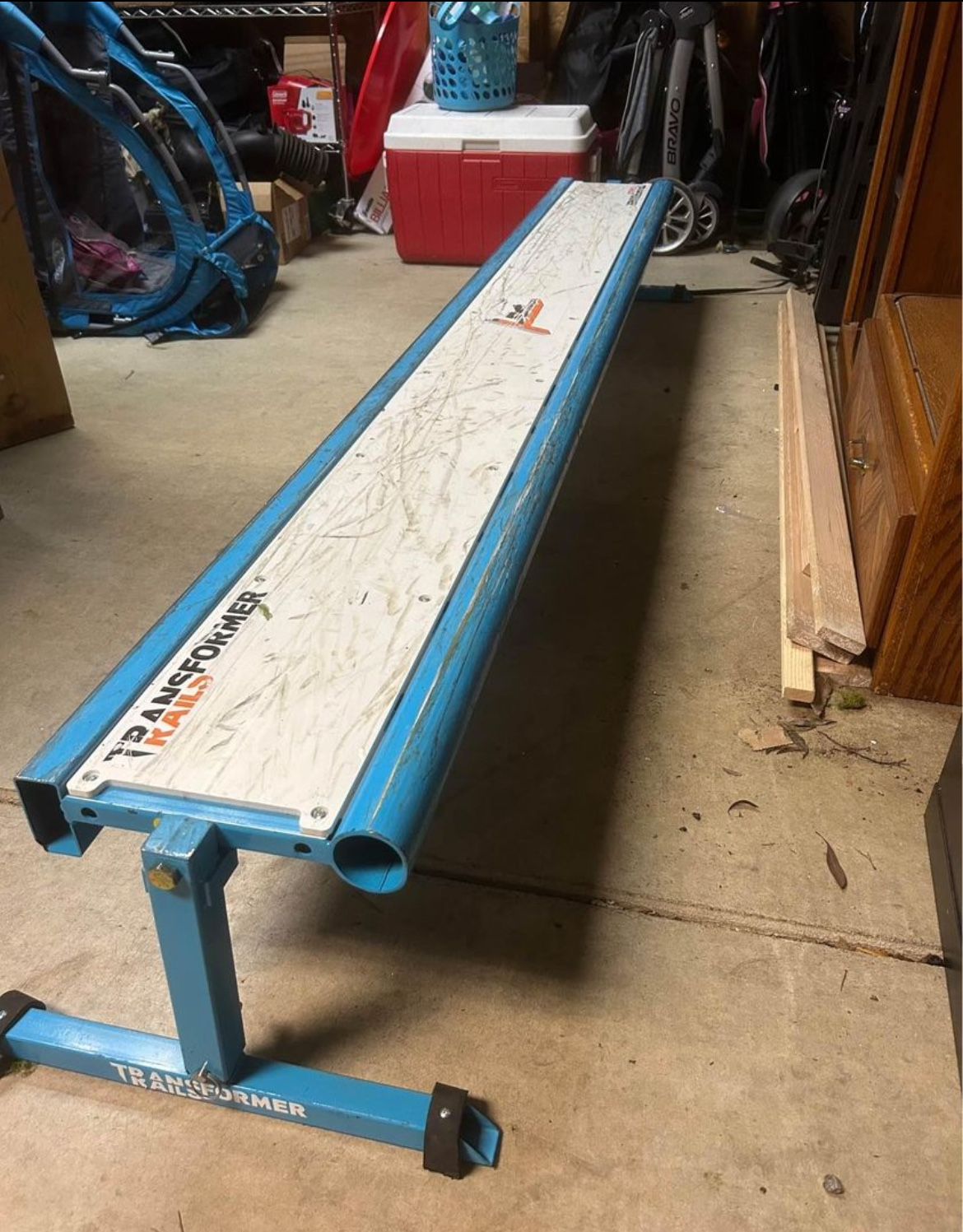 8ft long Transformer rail Skate BMX Scooter Flat Bar / Grind Bench