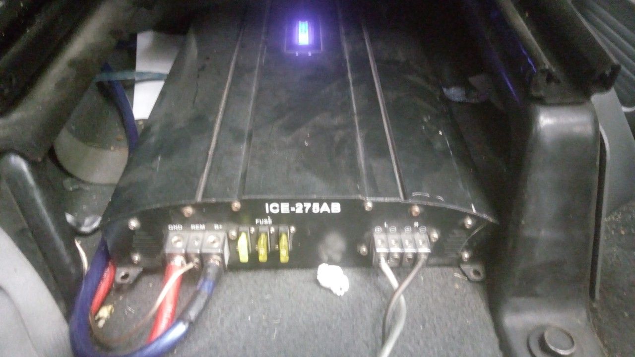 Ice-275ab mobile spec amp(UNREGULATED)