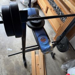 Workout Weight Bench And Weights