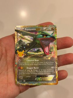 Pokemon 30th Anniversary Classic Collection Rayquaza EX 85/124 Gold Boarder NM