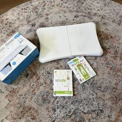 Nintendo Wii fit bundle 