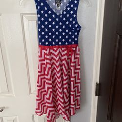 Girls Patriotic Dresses Size 10-12 $5 Each
