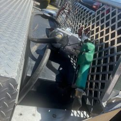 51 Gallon Aluminum Rectangle Fuel Transfer Tank w/ GPI 20 GPM Pump