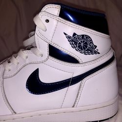 Jordan 1 2016 1 Retro High OG 'Metallic Navy