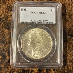 1888 Morgan Silver Dollar