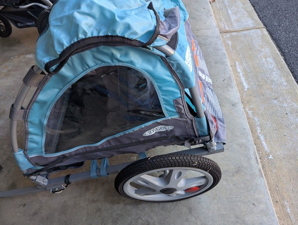 Two-Seater Children's Bike Wagon