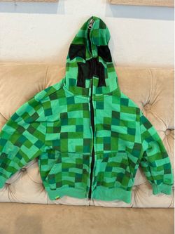 XS Minecraft boys hoodie sweatshirt
