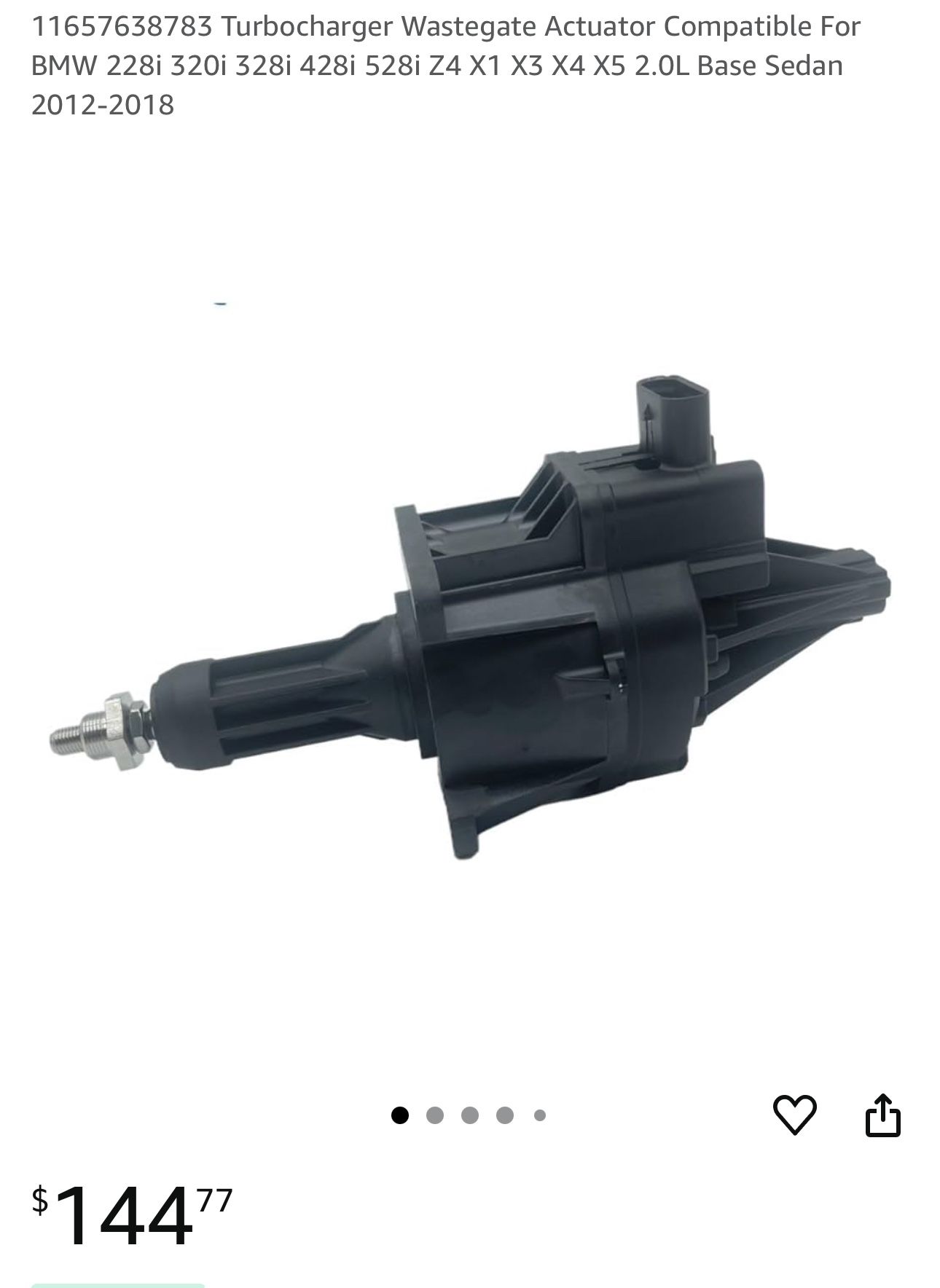 Turbocharger Wastegate for BMW 225i 228i 320i 328i 428i 528i X3 X4 11(contact info removed)83