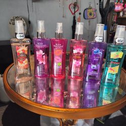 Six Body Fantasy Smells Used 