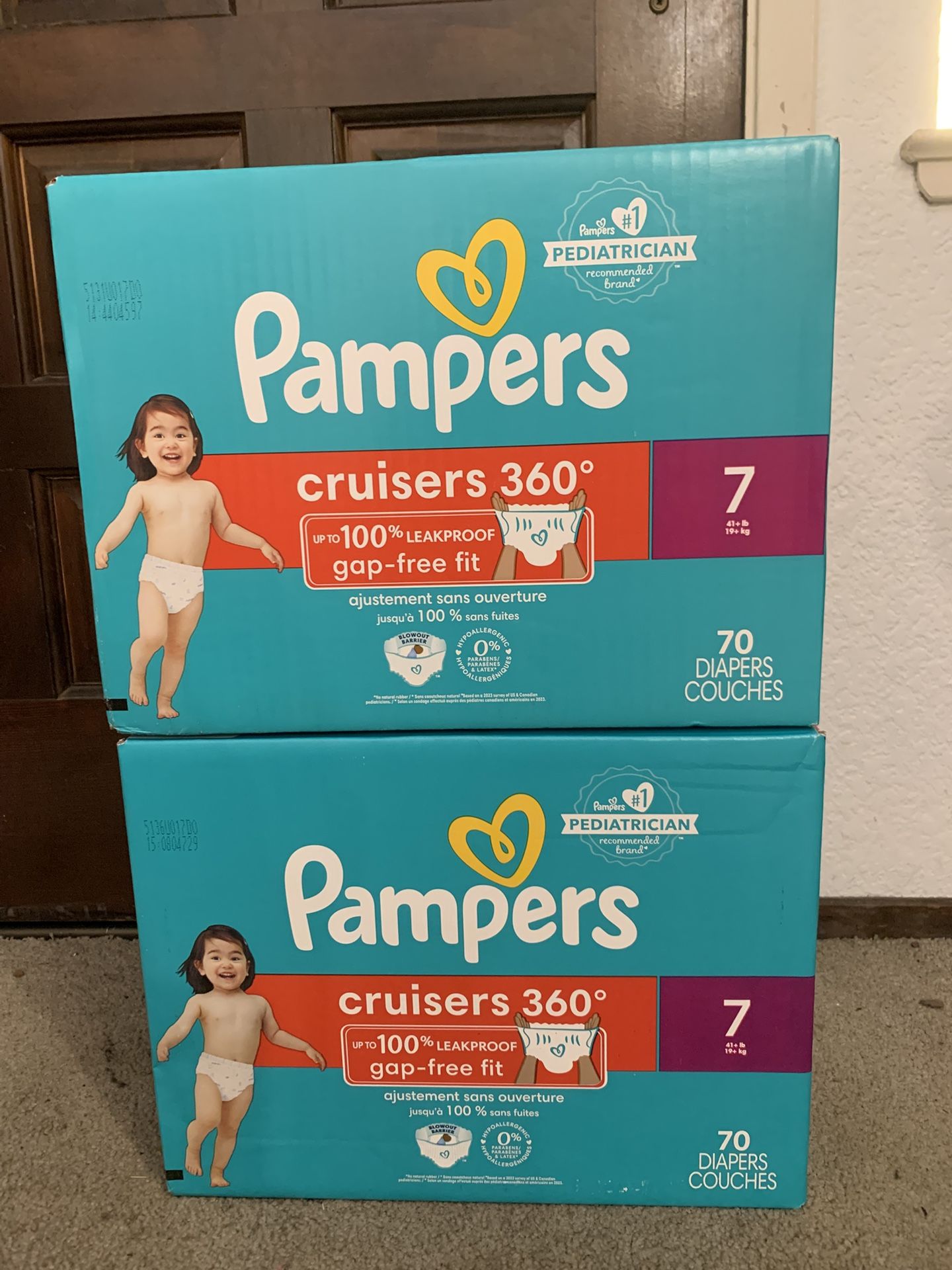 Pampers Size 7