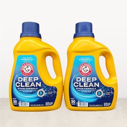Arm & Hammer Deep Clean OxiClean Laundry Detergent 2/$12