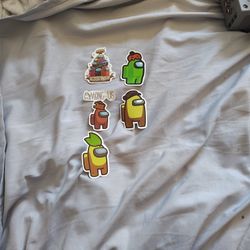 Among Us Stickers 5count