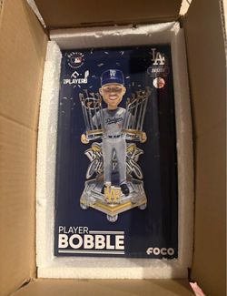 Los Angeles Dodgers World Series bobble heads